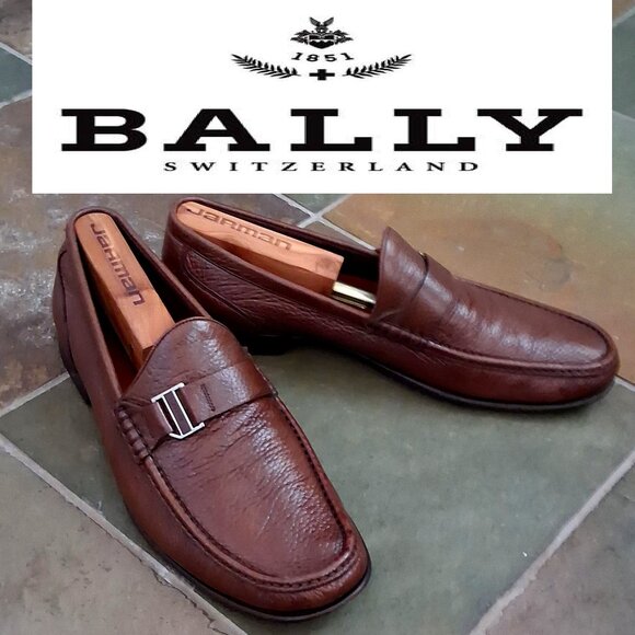 Bally Other - Bally Brown Leather Loafers